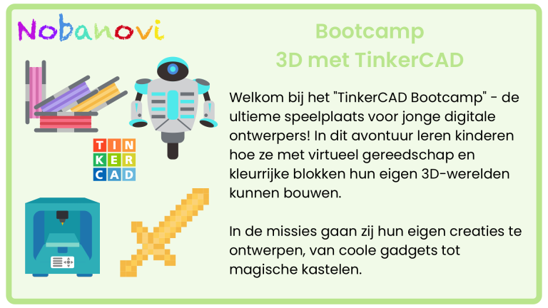 Tablet Bootcamp 3D TinkerCAD